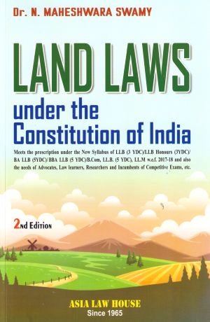 Land Laws under the Constitution of India